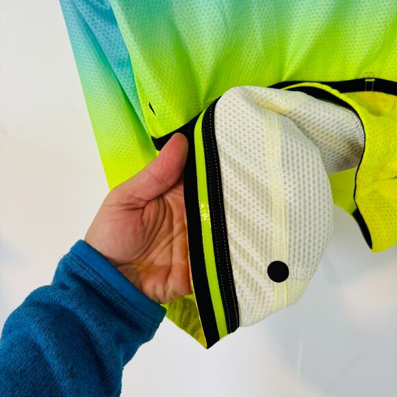 Specialized Turquoise Yellow Ombre SL Pro Jersey Short Sleeve Cycle Top Size XL - Picture 8 of 8